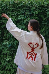 Хаори крапива Новож