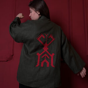 Хаори из льна съ Шочын Ава