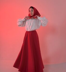 Юбка - полусолнце