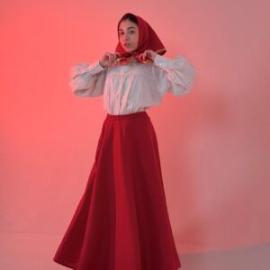 Юбка - полусолнце